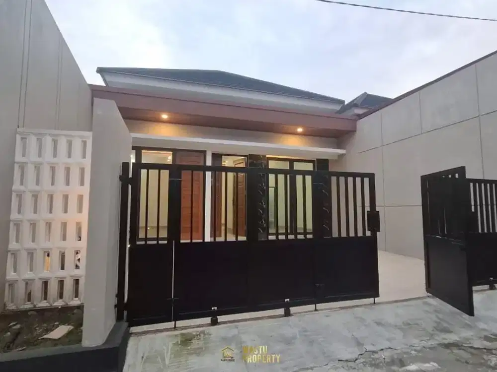 RUMAH MODERN SIAP HUNI, 9 MENIT DARI BANDARA ADI SUCIPTO