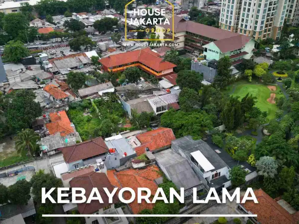 rumah hitung tanah komersil area dekat pakubuwono apartement