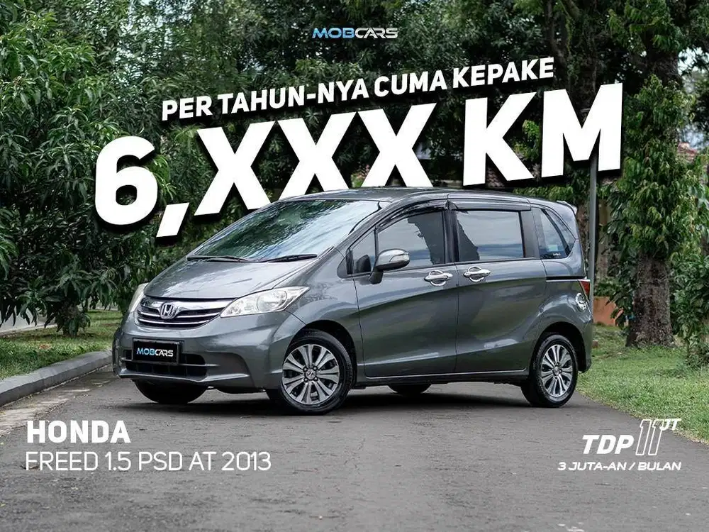 ANGSURAN 3 JT !!! HONDA FREED 1.5 PSD AT 2013 MOBCARS MATIC