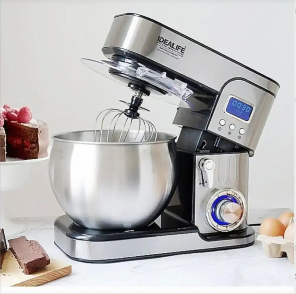 Stand Mixer Otomatis IdeaLife kapasitas 6kg