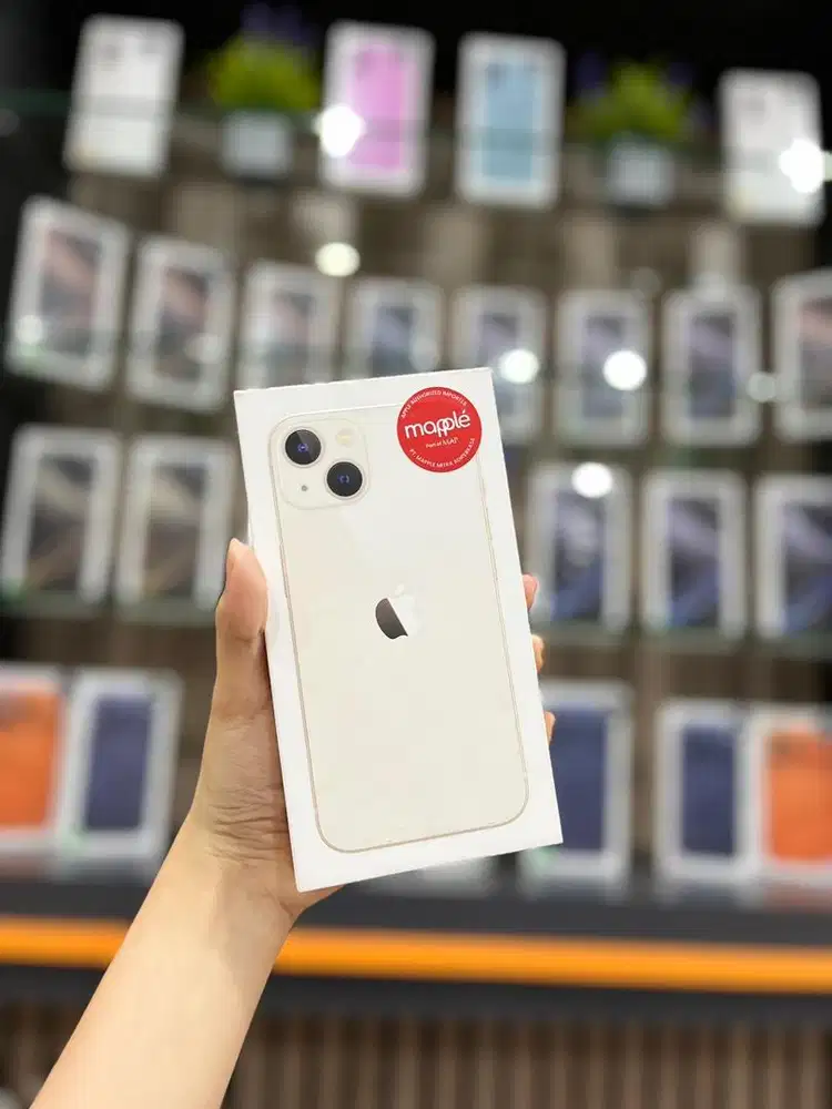 IPHONE 13 128 STARLIGHT NEW RESMI INDO