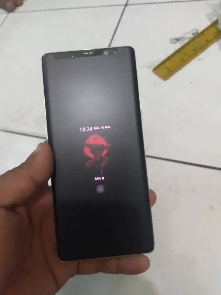 Samaung not 8 ram 6/64 nfc aktif hp normal  shedw dikit