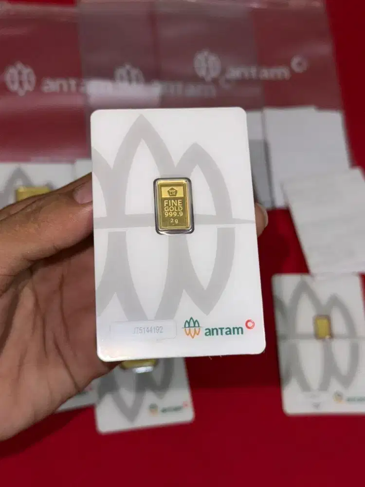 Antam 2 gram baru keluar dari butik