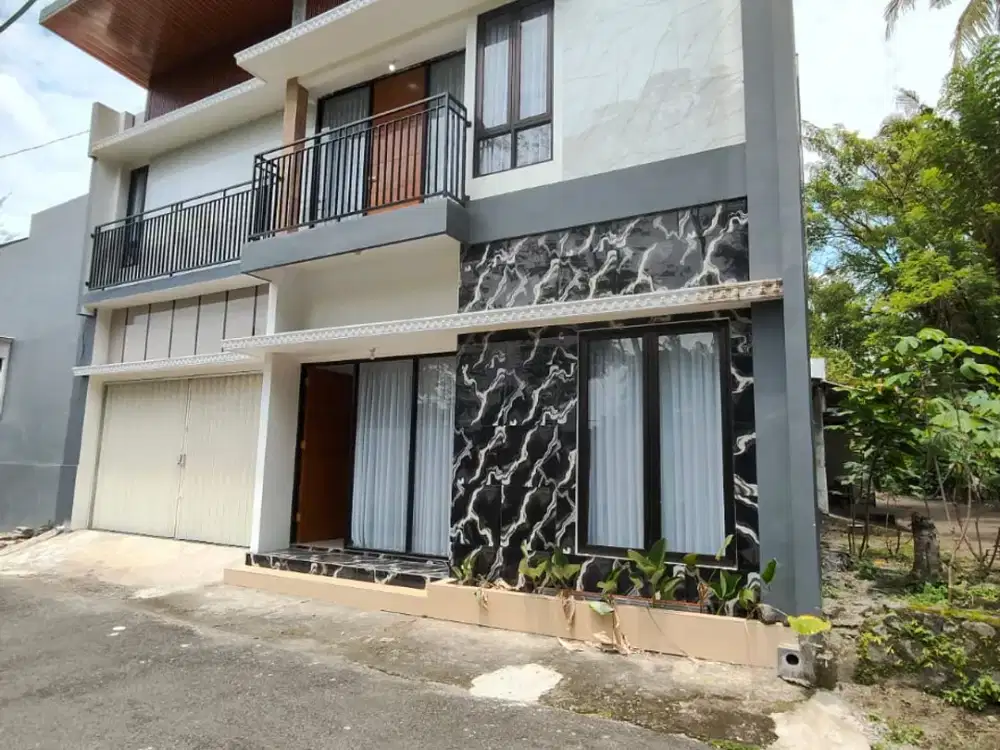 DIJUAL RUMAH MEWAH KONTEMPORER MODERN DEKAT KAMPUS UII JAKAL NGAGLIK SLEMAN