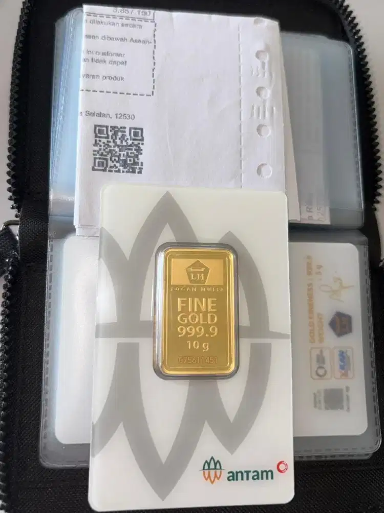 Antam 10 gram baru beli langsung dari butik