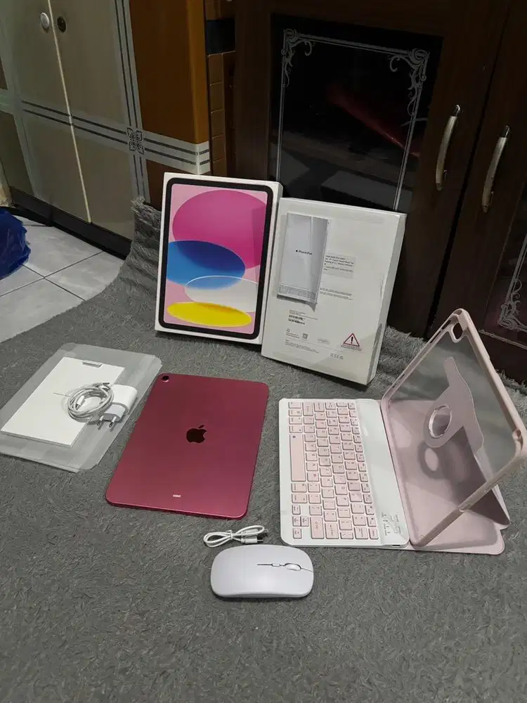 BANYAK BONUS iPad Gen 11 Pink 128gb Wifi Only iBox PA/A Garansi ON