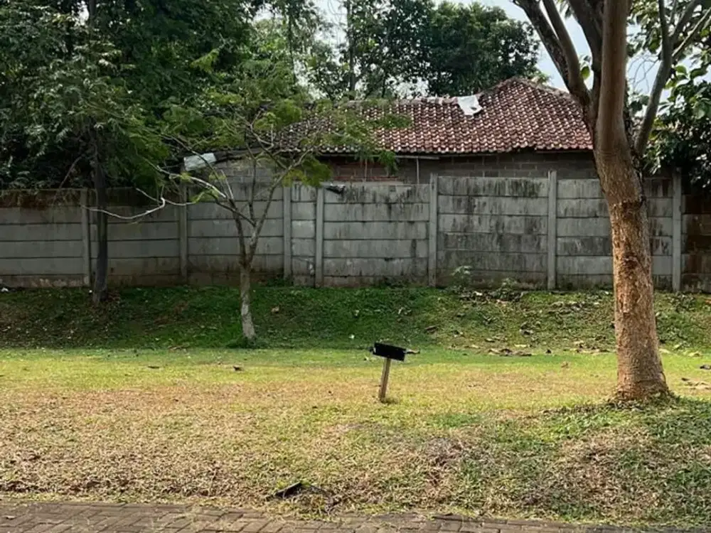 Kavling siap bangun lebar 6 hadap selatan di Vanya Park