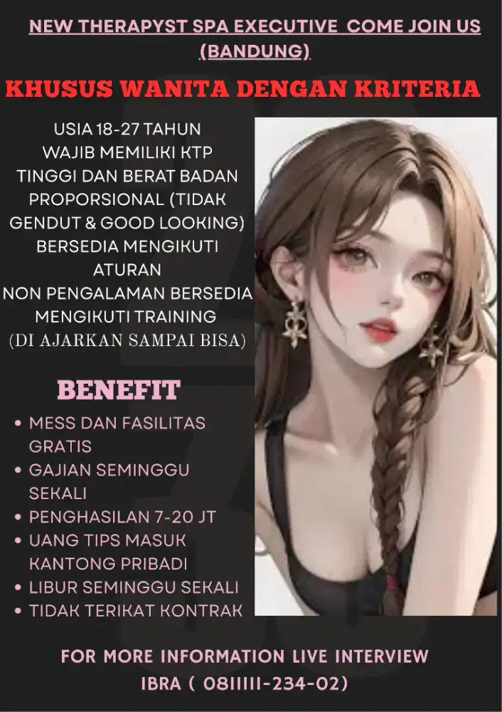 Di butuhkan Therapyst Fresh Graduate