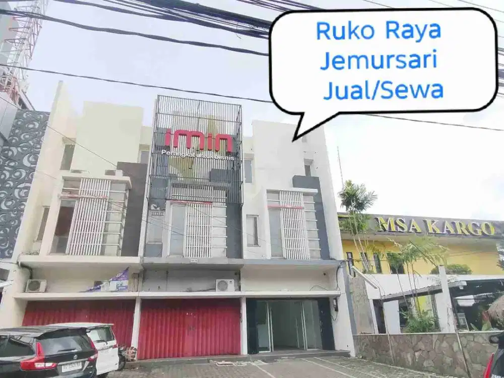Dijual / Disewakan Ruko Nol Raya Jemursari Surabaya