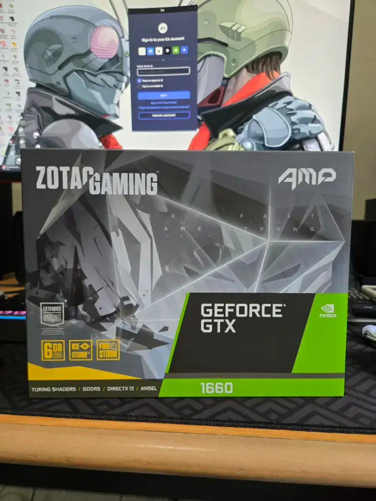 VGA Card / Kartu Grafis Zotac GTX 1660 AMP 6GB