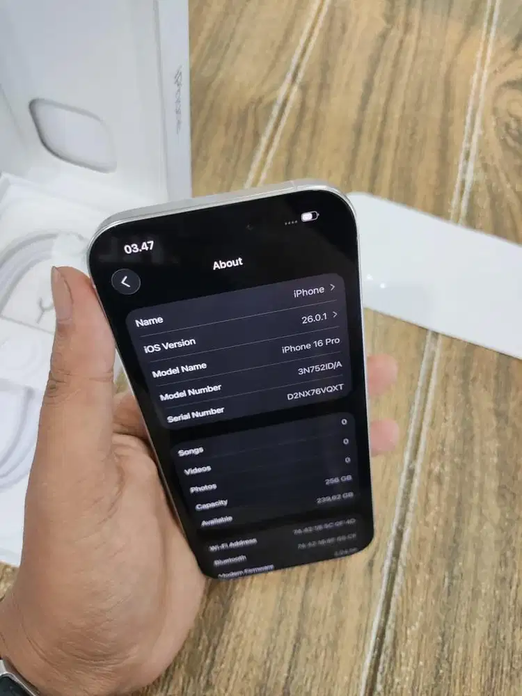 Iphone 16 pro 256 ibox