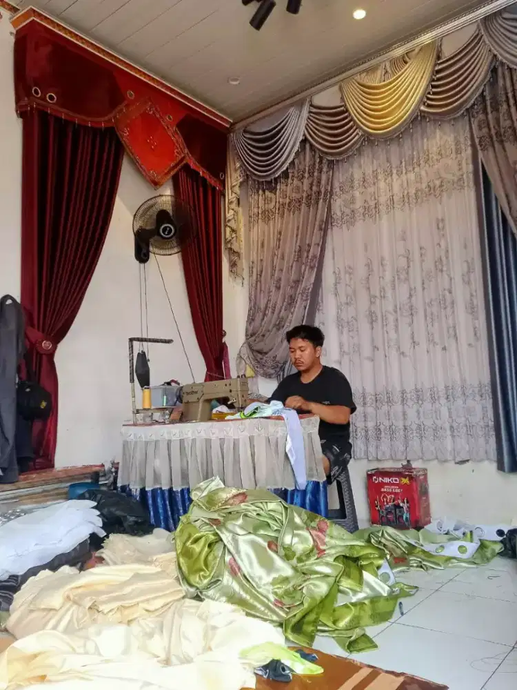 Pasang Gorden. Menerima pemasangn Gorden&Blind vertical/vertical roll.