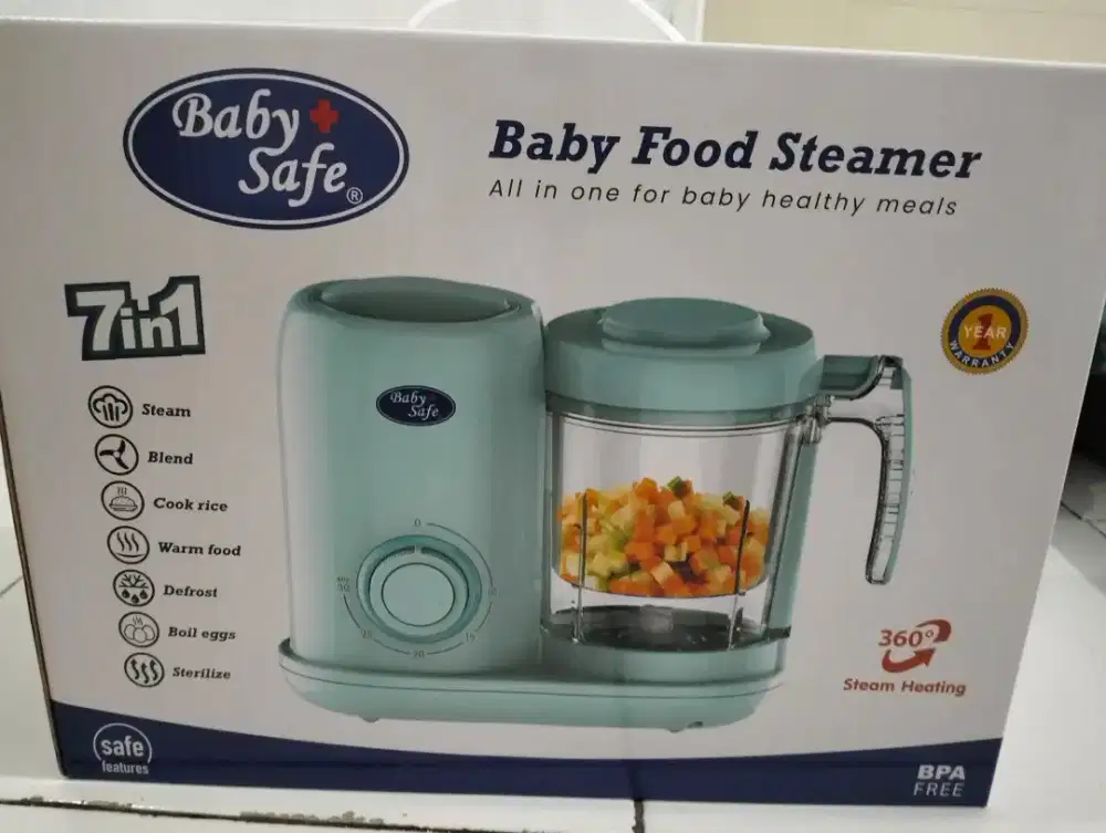 Baby food steamer 7 in 1