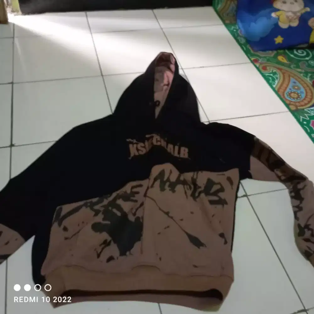 Jual bu hoodie warna hitam