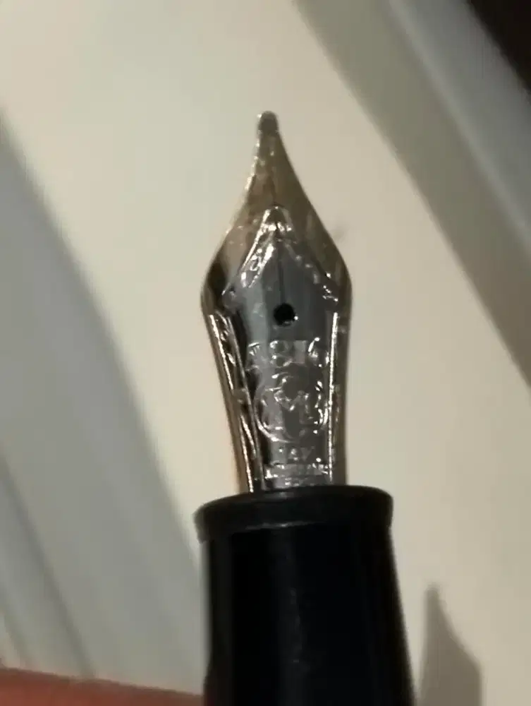 Montblanc meisterstuck sign pen gold 14k original mulus murah