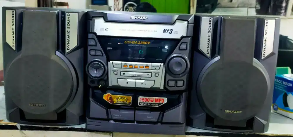 Speaker tape system sharp