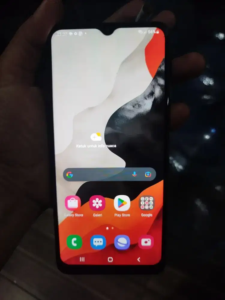 samsung A12 Ram 6/128 retak sehelai