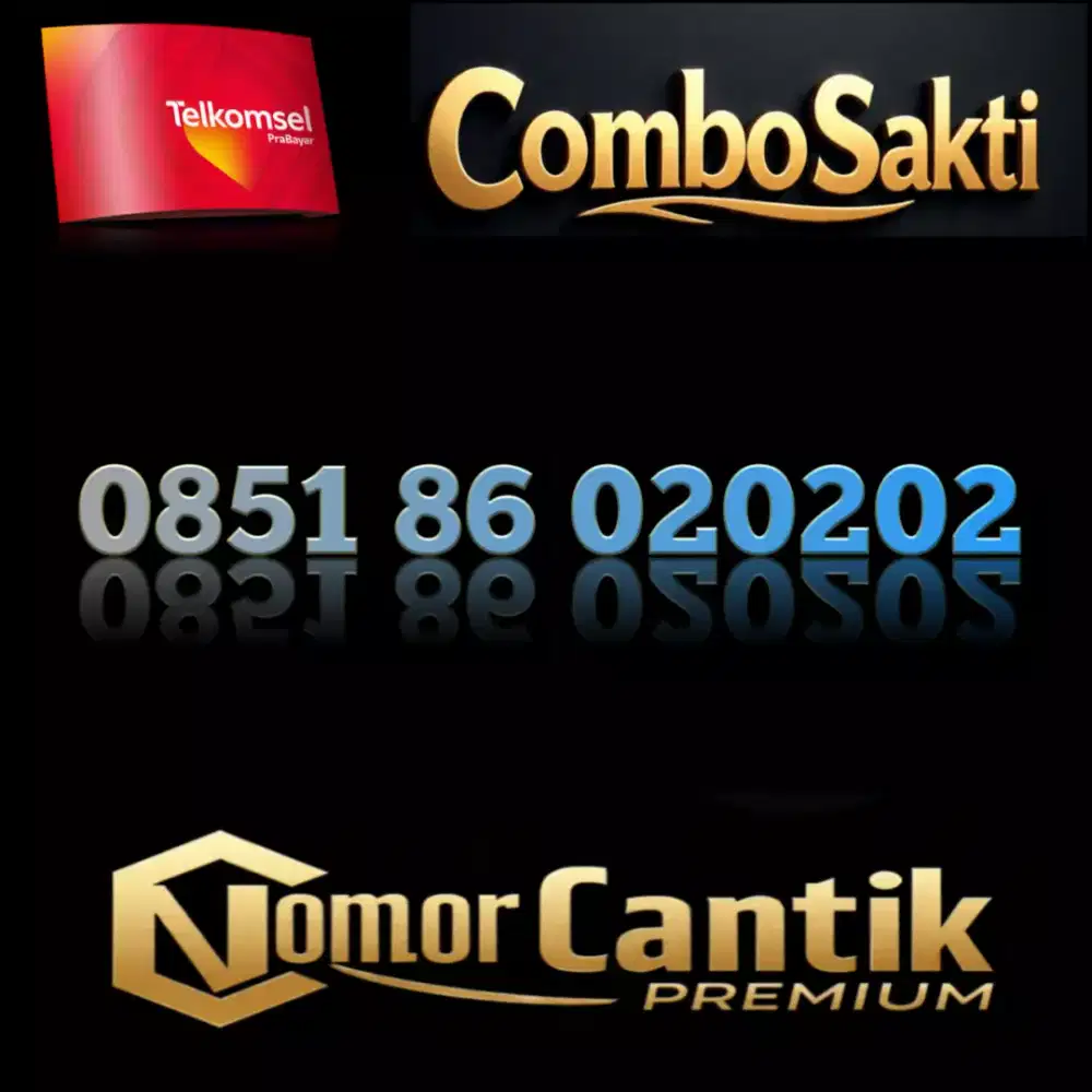 Nomor Cantik Premium Spesial Combo Sakti Exsclusive Telkomsel ABABAB
