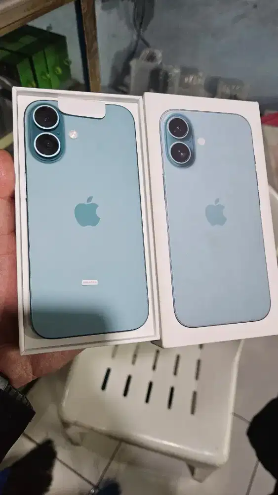 Iphone 16 128GB OpenBox Fresh Teal Resmi ibox