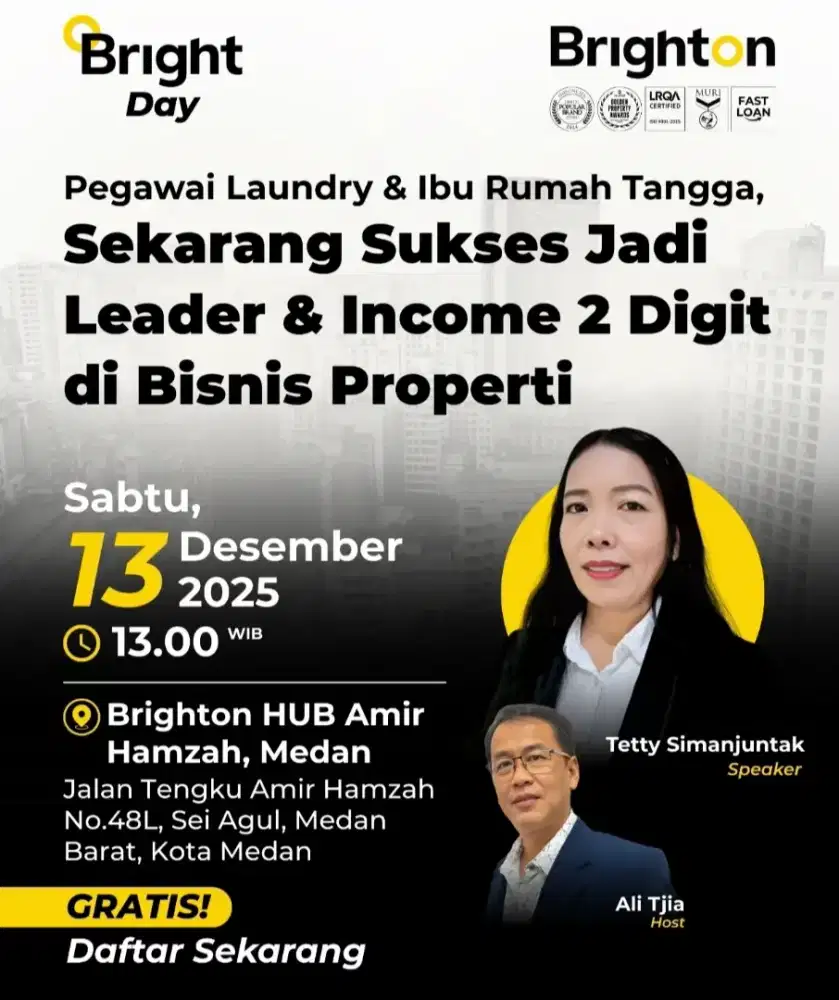 Lowongan Bisnis ( Agen Property)