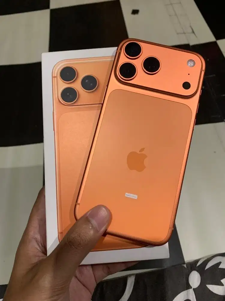 jual iphone 17 promax 256 GB ex ibox garansi on