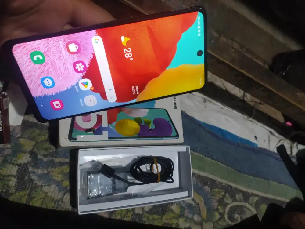 Samsung a51 6/128 fullset Sinyal Lancar All operator