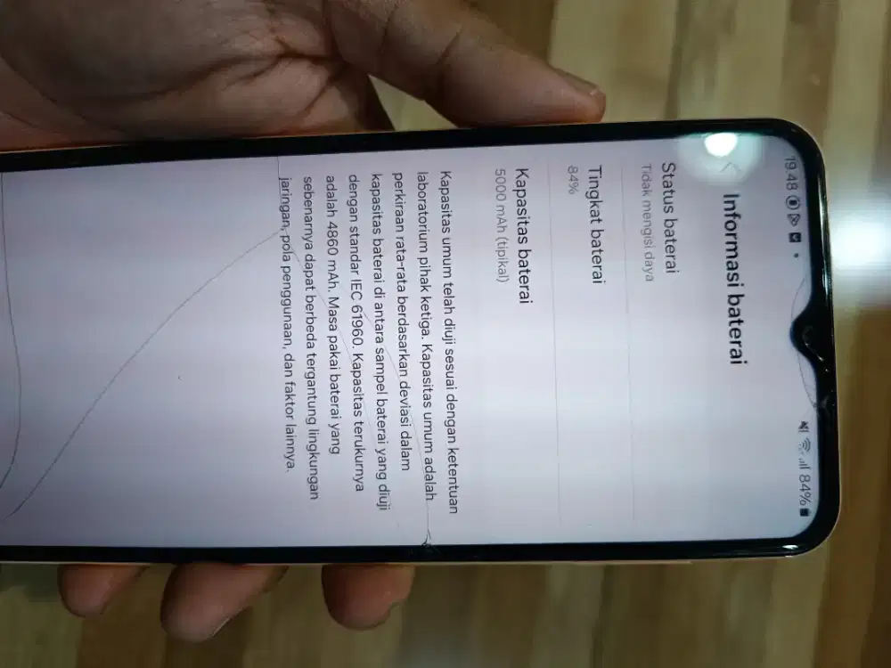 HP SAMSUNG A23 4G RAM 6/128 GB SECOND LIKE NEW