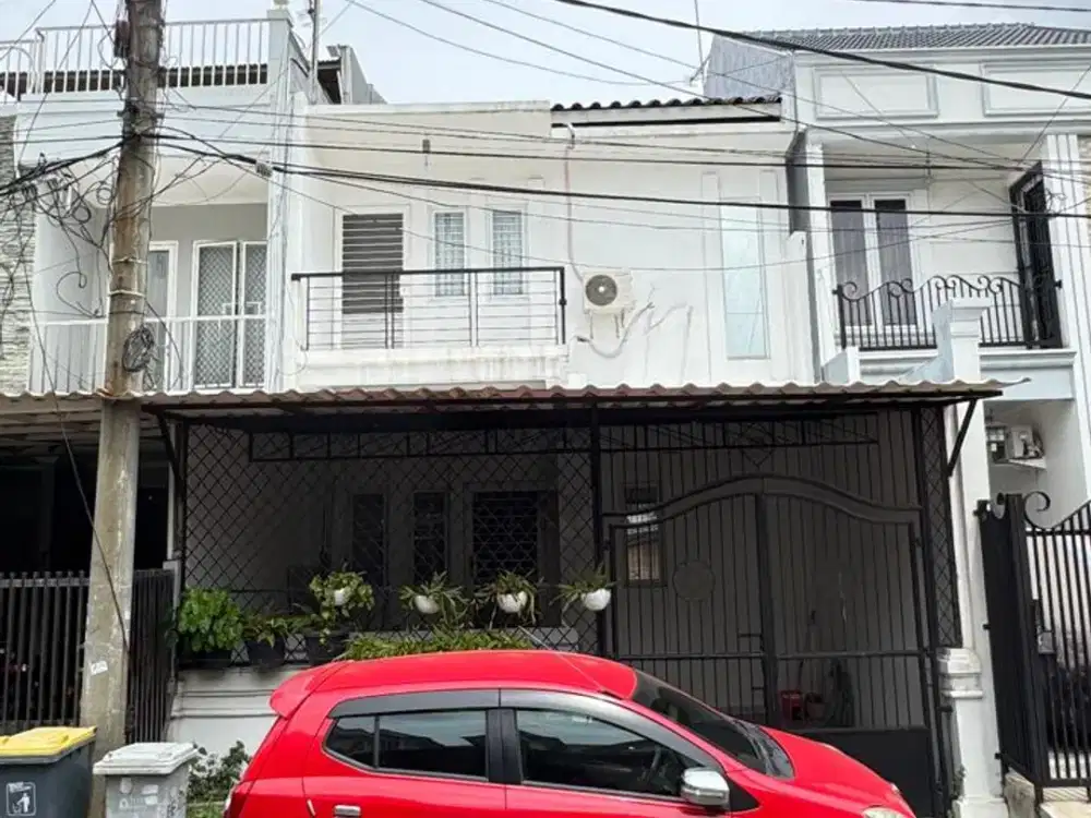 DIJUAL RUMAH BAGUS MINIMALIS HADAP SELATAN JALAN LEBAR JUAL MURAH DI CITRA GARDEN 2 EXTENSION