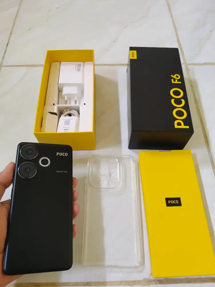 Poco f6 12/512 garansi resmi