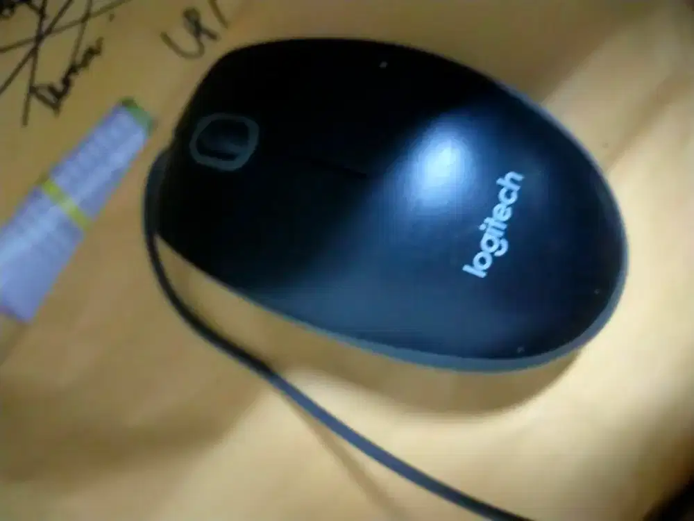 Mouse kabel Logitech black