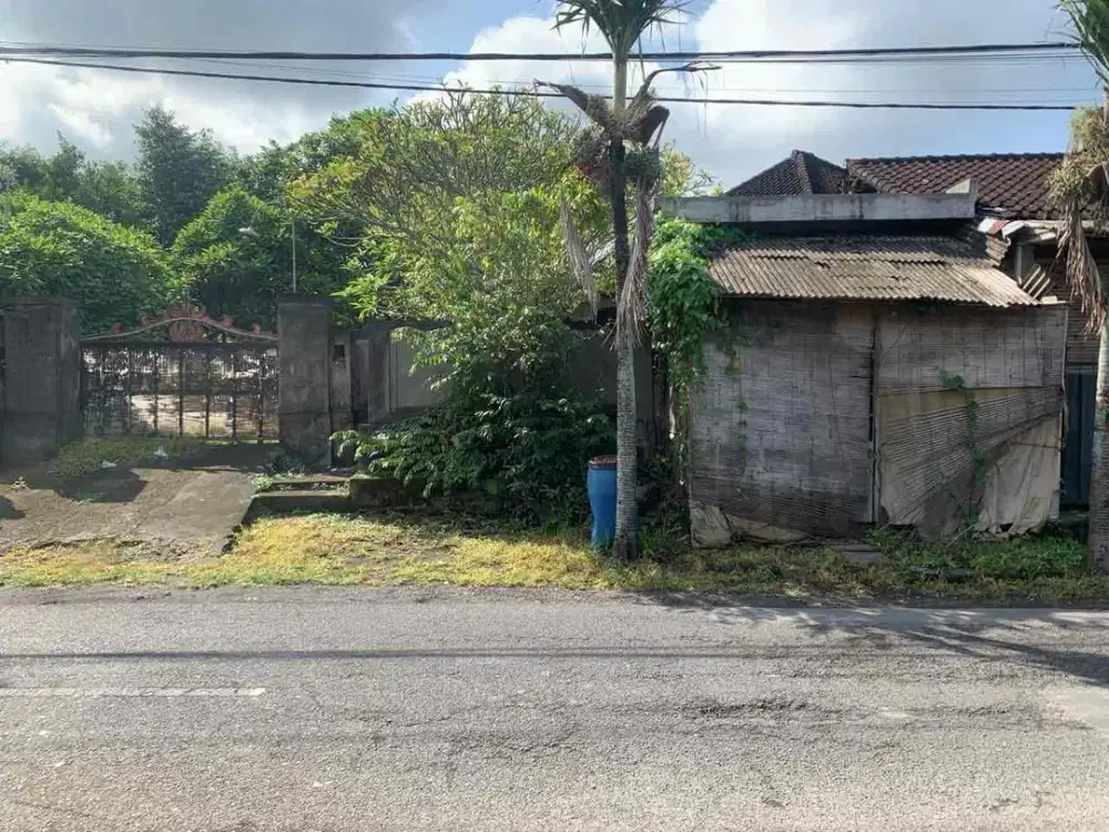 Tanah di jalan utama pantai mengening cemagi dekat prerenan seseh nyanyi canggu bali