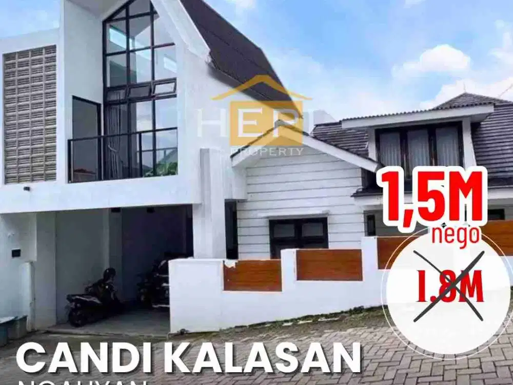 Turun Harga Rumah cantik candi kalasan nan asri