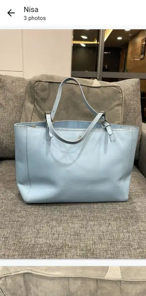 Jual 2 dompet long cham, furla dan tas Torry burch baru