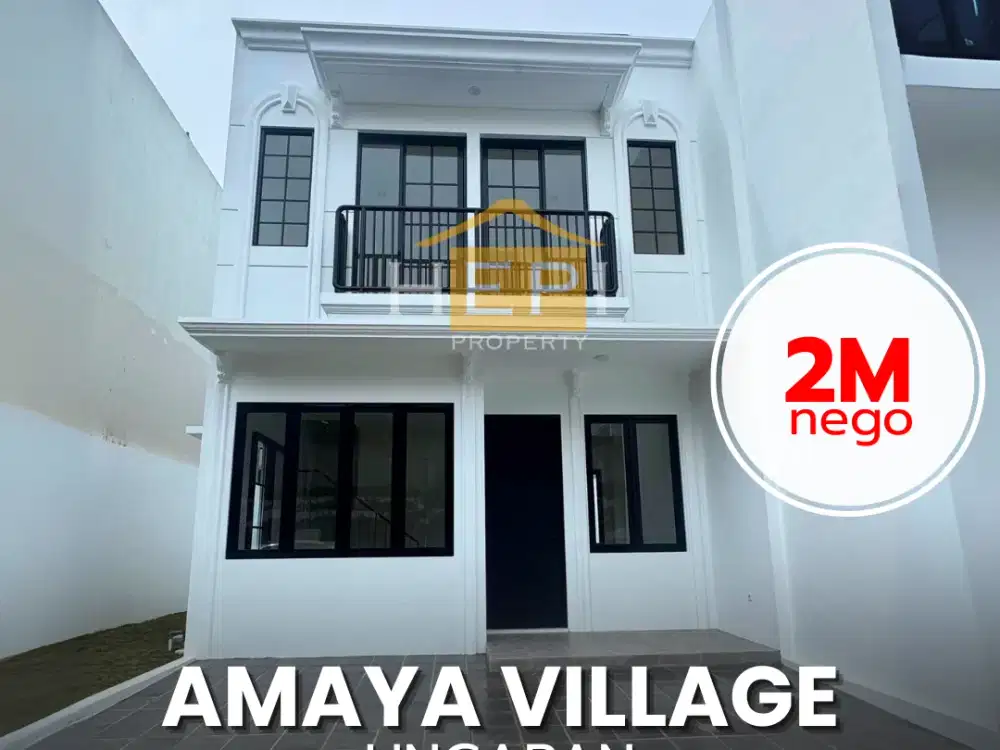 Rumah asri nan cantik di Amaya ungaran