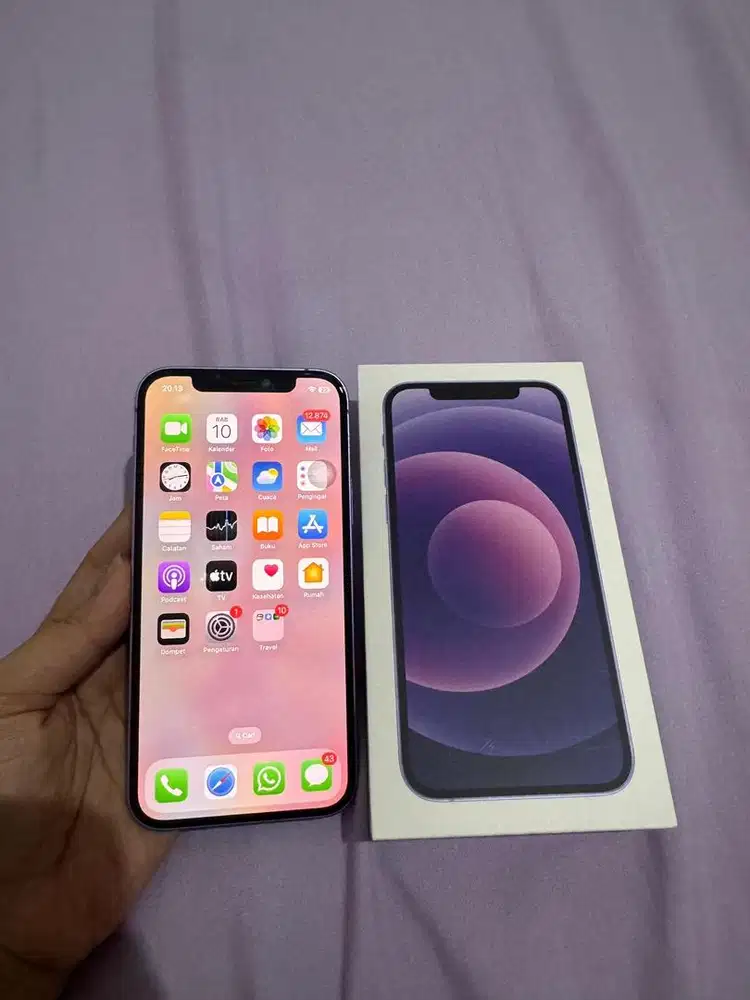 Iphone 12 128 gb purple ibox