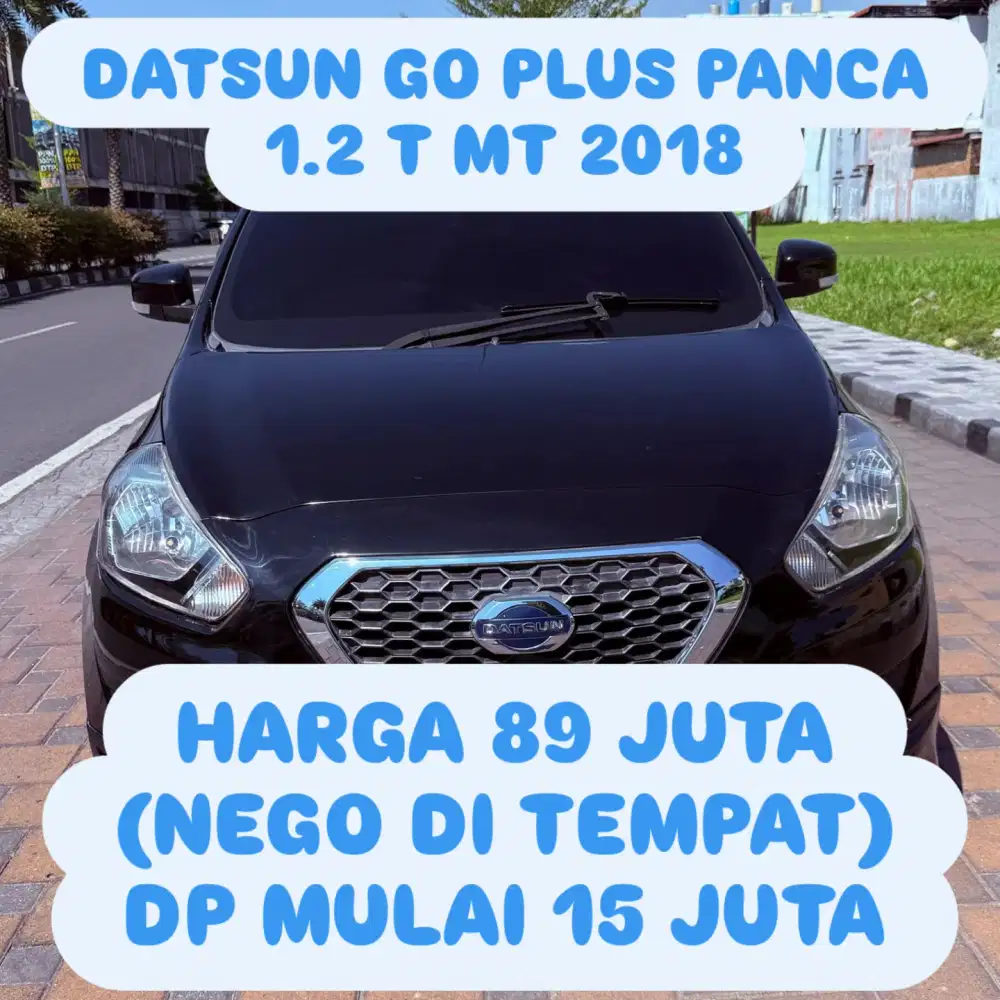 DATSUN GO PLUS PANCA 1.2 T MT 2018 DP 15 JUTA