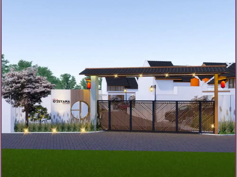 RUMAH CLUSTER ONE GATE SISTEM DI JOGJA BARAT