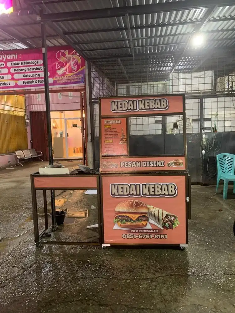 Booth portable bongkar pasang