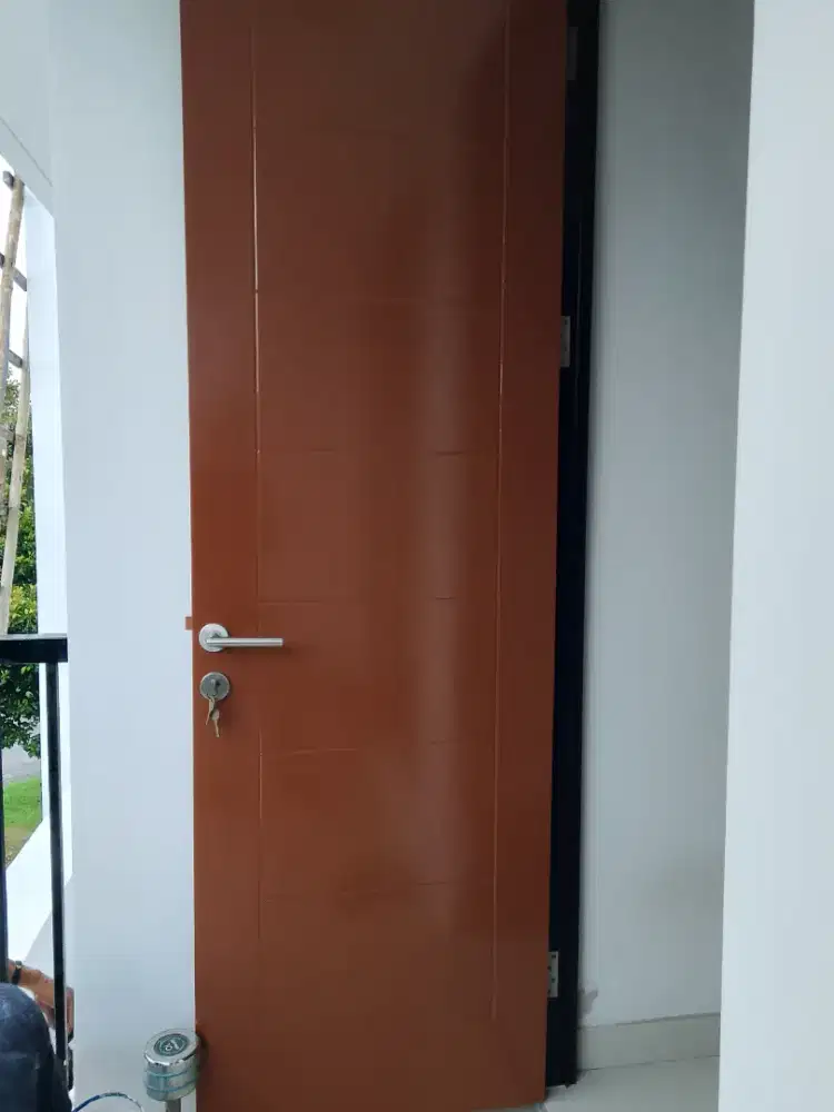 Pintu kusen Cat Duco melamik servis finishing interior rumah