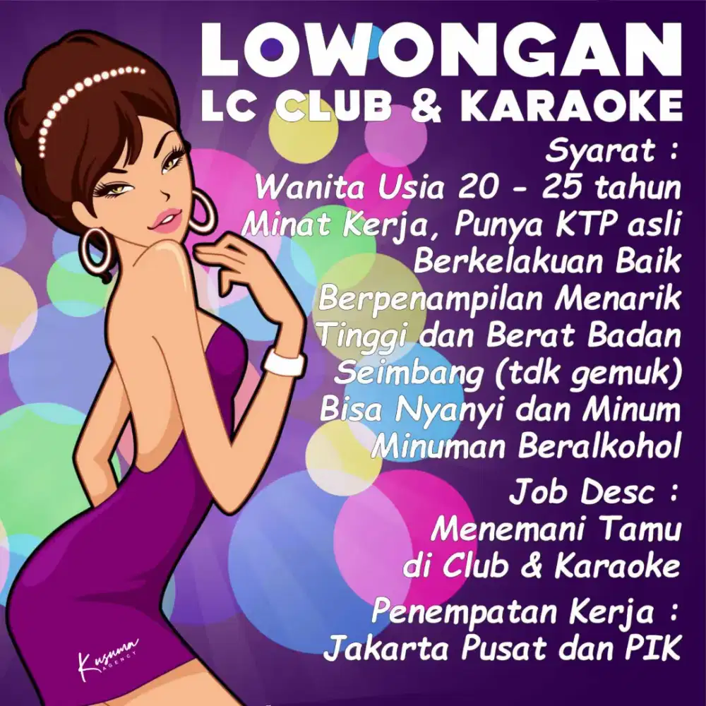Lowongan LC Club dan Karaoke