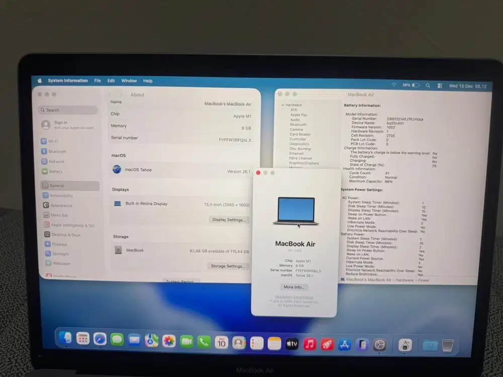 MacBook Air M1 8/128GB