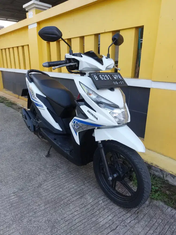 Beat eco 2016 putih pajak hidup lengkap