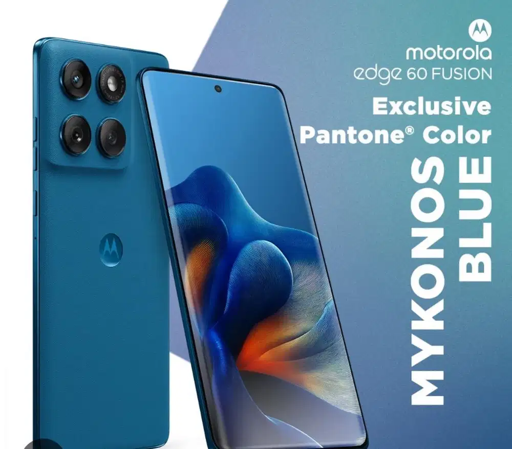 Motorola Edge 60 Fushion Biru