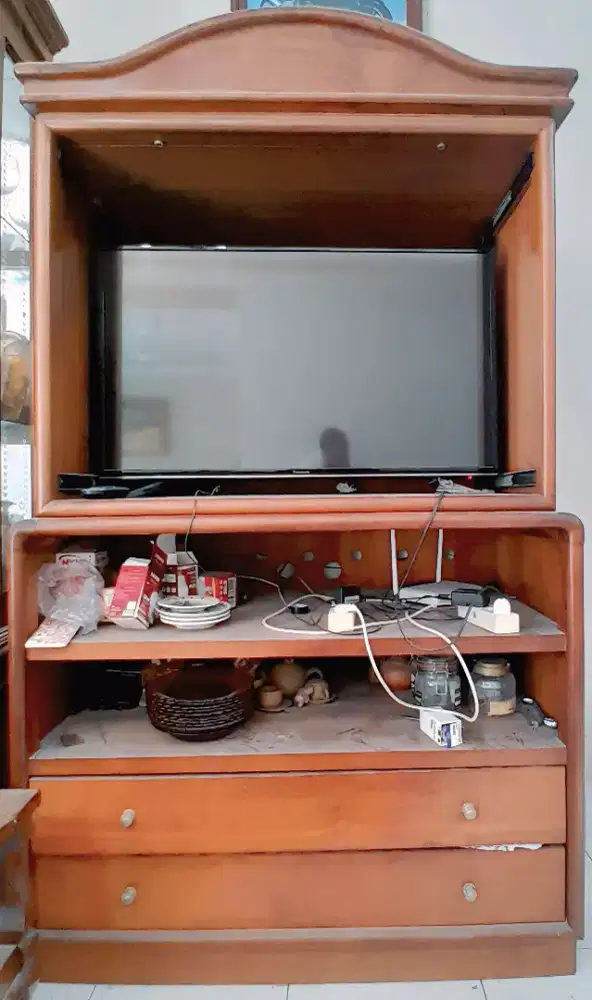 Rak TV 43 Jati, Murah Nego.