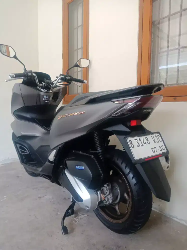LOW KM! NEW PCX 160 ABS HSTC BROWN MATTE B TANGKOT PAJAK PANJANG MULUS