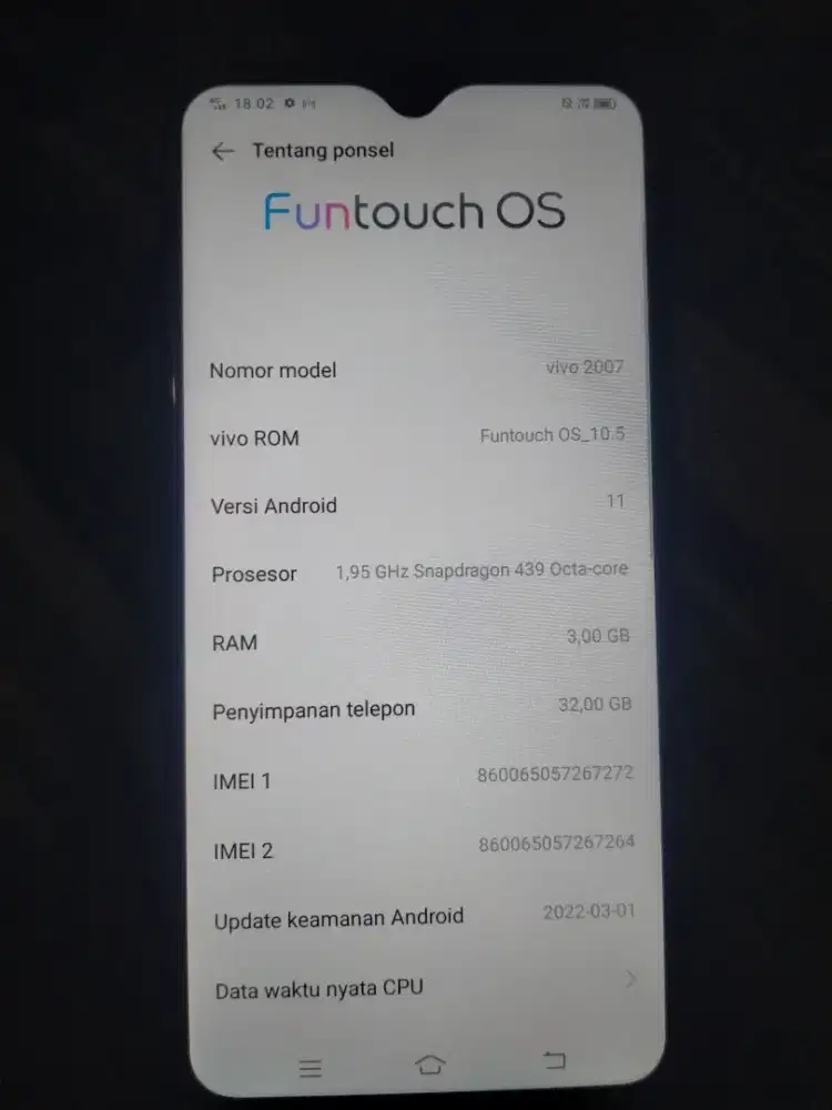 Vivo 2007 3/32 600nego