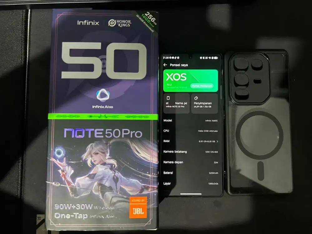 INFINIX NOTE 50 PRO 8+8GB/256GB FULLSET