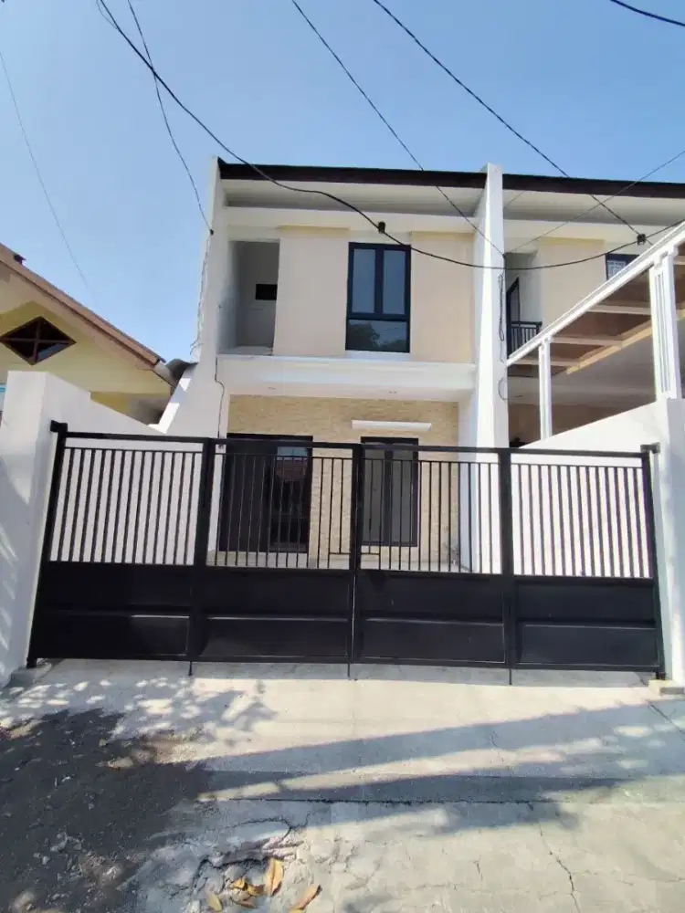 Nirwana Eksekutif‼️Jual Rumah Baru dekat Raya Merr,Tol tambak sumur