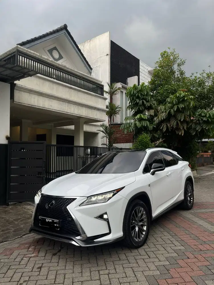 LEXUS RX 300 FSPORT ASLI WHITE ON RED 2018