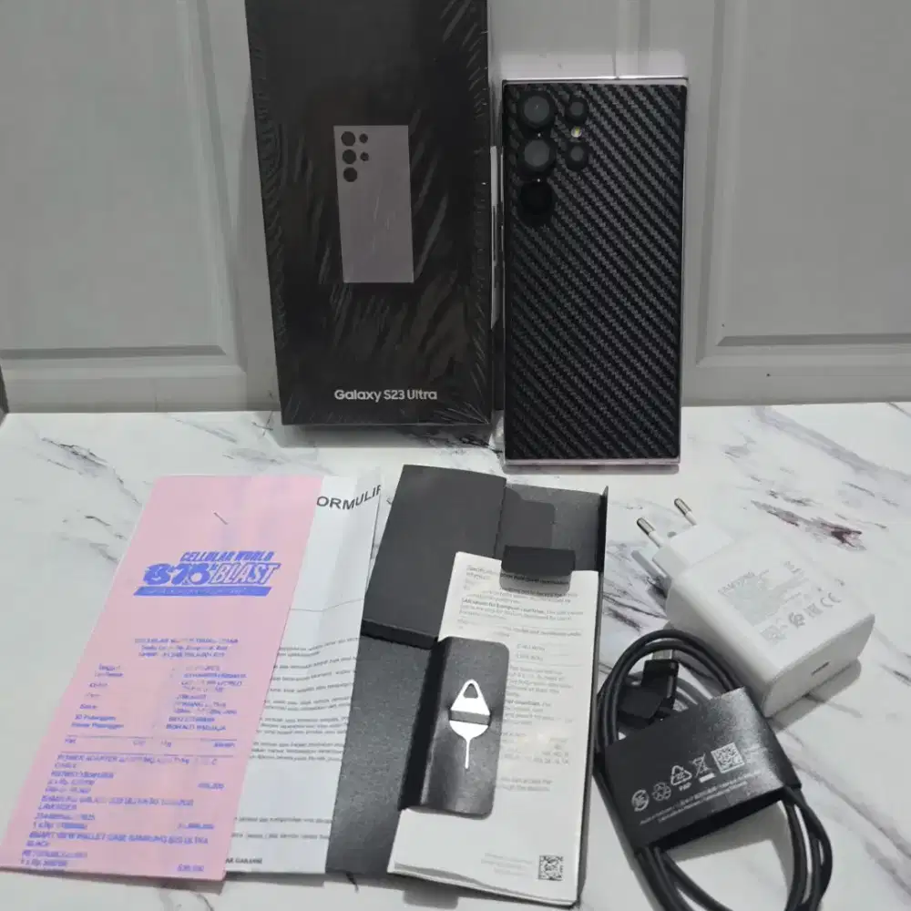 Samsung S23 Ultra Resmi 12/512 fullset